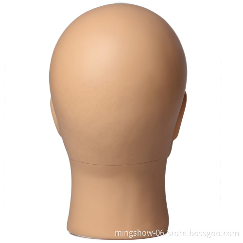 Bald mannequin head stand Mannequin Head for Wigs Lashes Jewelry
